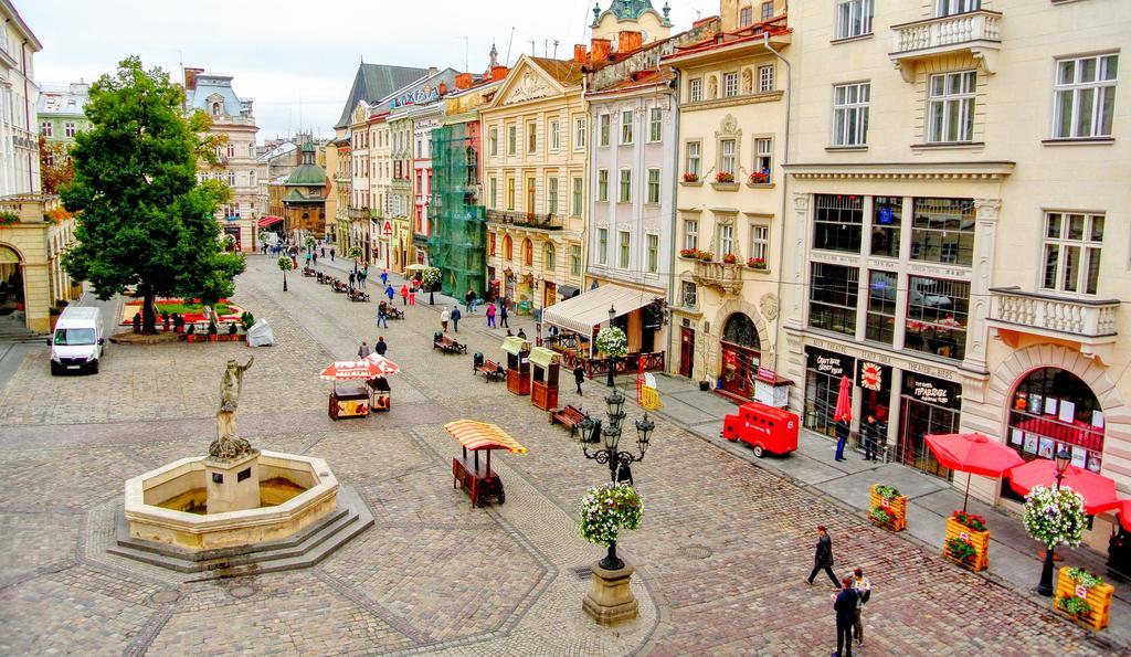 Apartment Na Rynok Square Lemberg Exterior foto